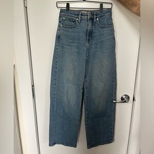 Madewell Curvy Perfect Vintage Wide-Leg Jeans - Size 26